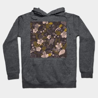 Paisley, Hearts and Flowers Hoodie